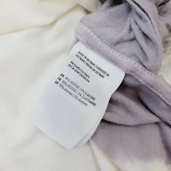 NEW American Eagle Soft & Sexy Ombre Tie Dye Top with Side Cut Outs Size XS - Picture 8 of 12